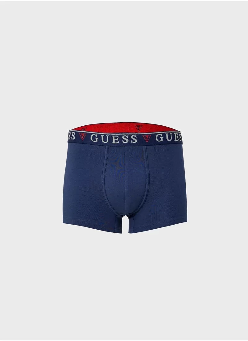 Guess BRIAN HERO BOXER TRUNK 3 PACK Erkek Çok Renkli Boxer U97G01KCD31-FB4O