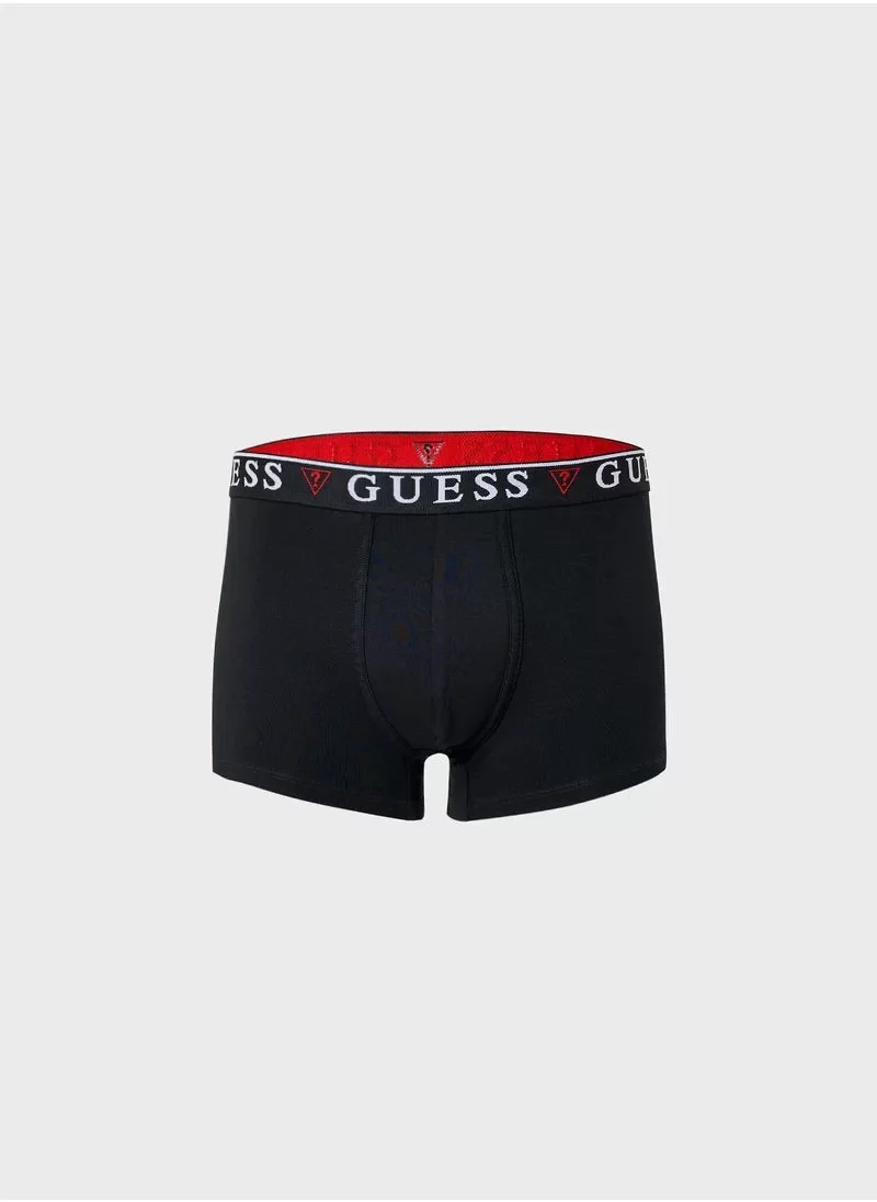 Guess BRIAN HERO BOXER TRUNK 3 PACK Erkek Çok Renkli Boxer U97G01KCD31-FB4O