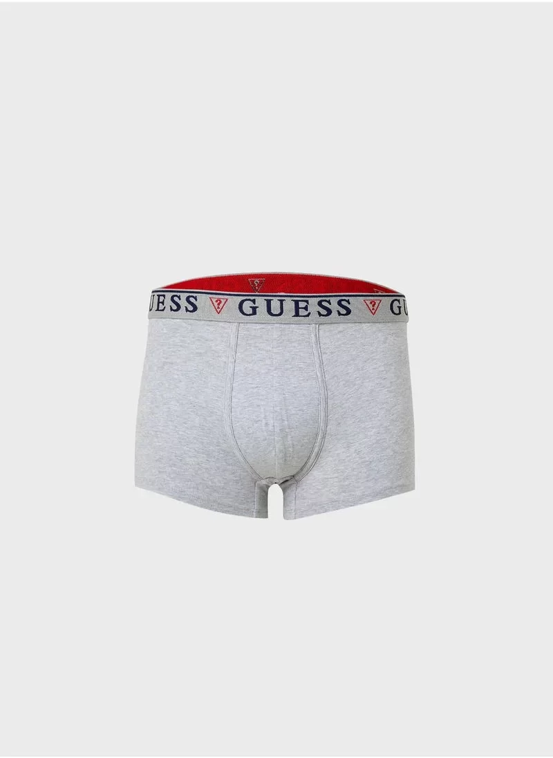 Guess BRIAN HERO BOXER TRUNK 3 PACK Erkek Çok Renkli Boxer U97G01KCD31-FB4O