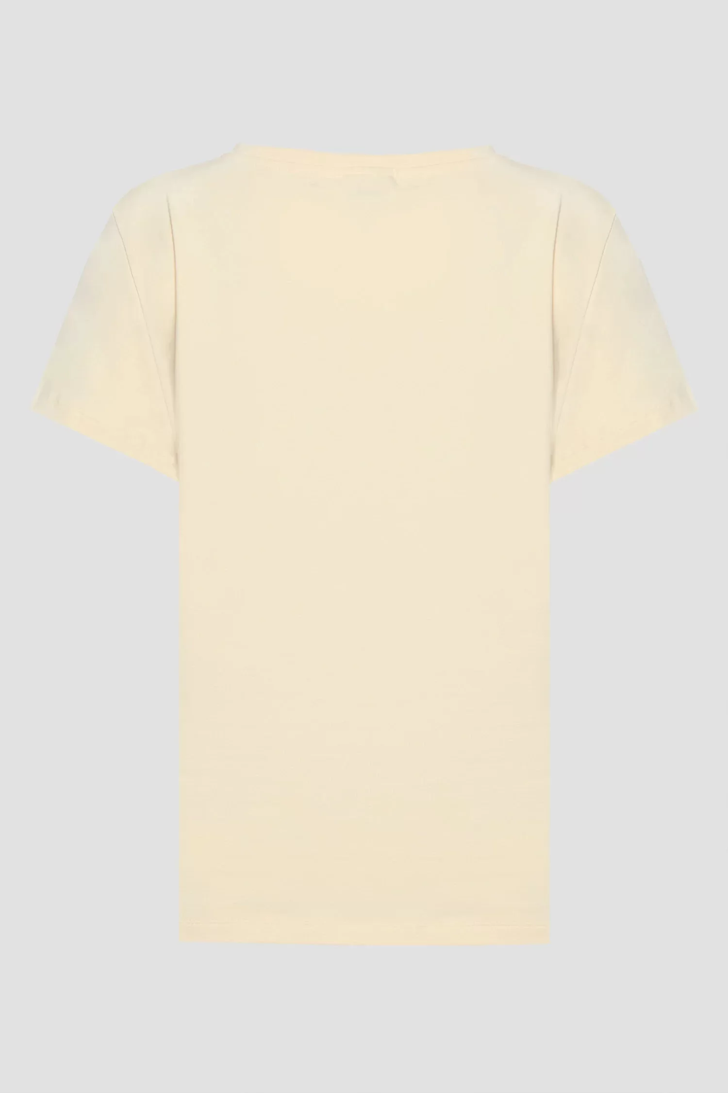 Guess BRIANA SS T-SHIRT Kadın Ekru T-shirt V3BI11J1314-A21G