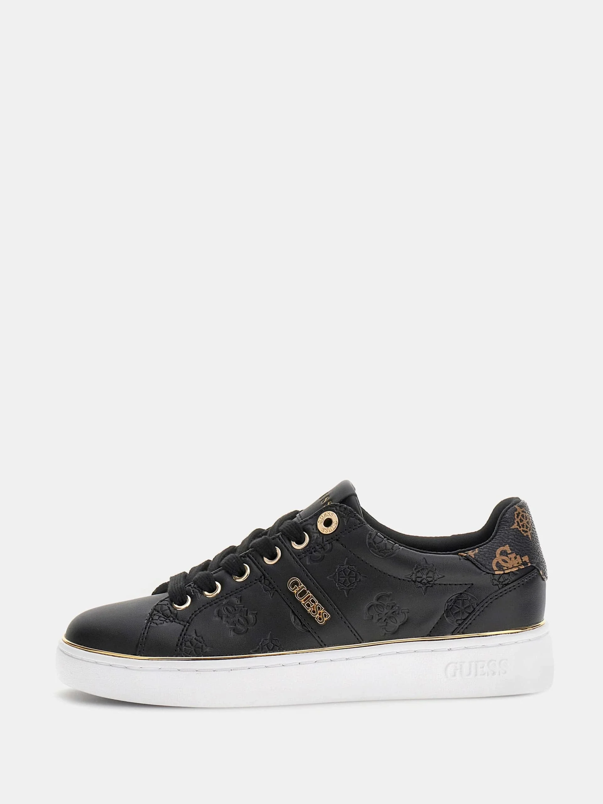 Guess Britz Kadın Siyah Sneaker FLFBTZFAL12-BLACK