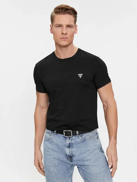 Guess Caleb Erkek Siyah Slim Fit Atlet U97M00KCD31-A996