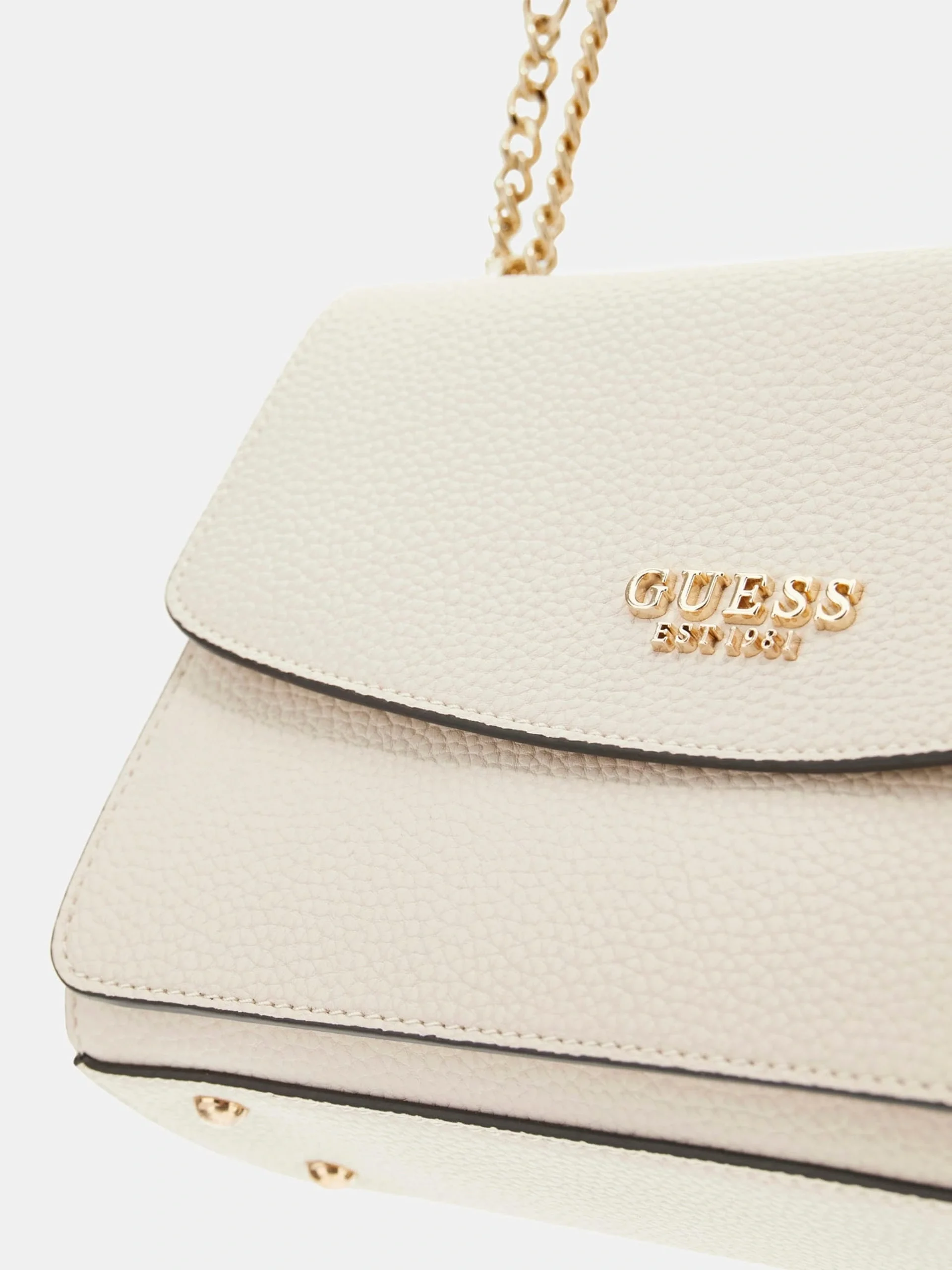 Guess Calista Kadın Ekru Omuz Çantası HWBG7334210-BON