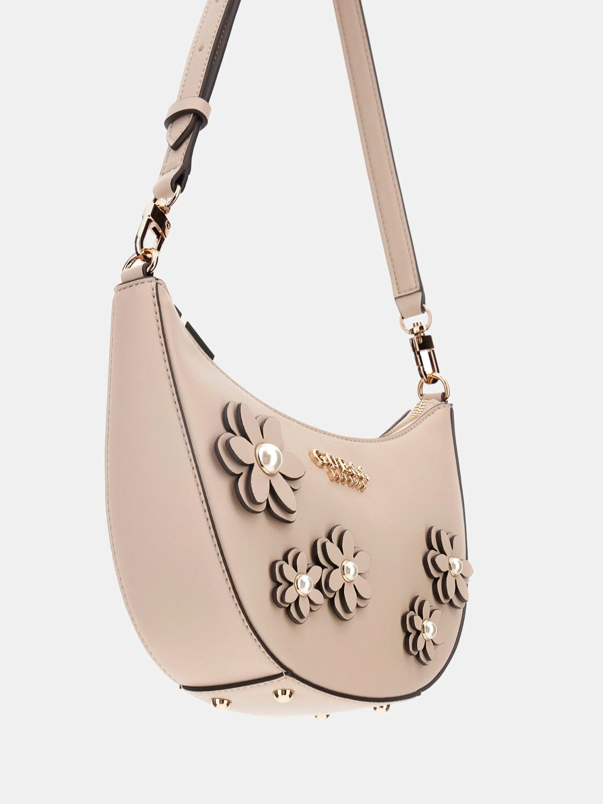Guess Calista Kadın Krem El Çantası HWBG7330720-SIT