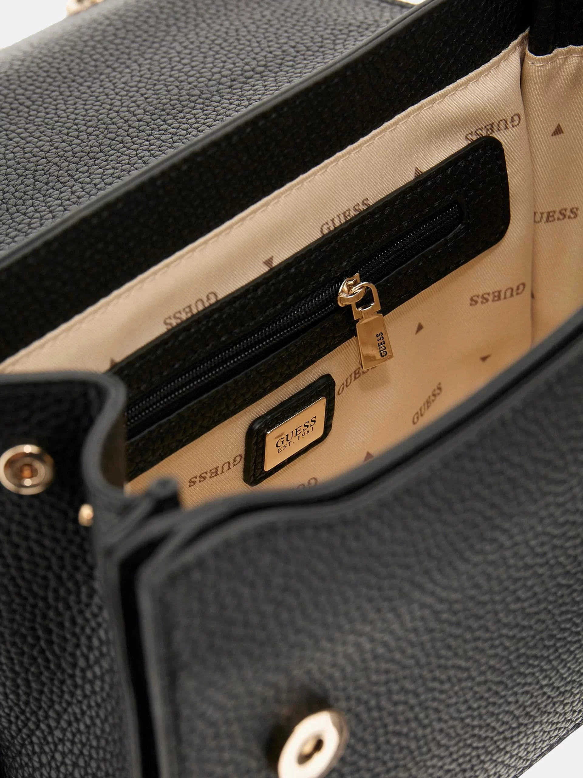 Guess Calista Kadın Siyah Omuz Çantası HWBG7334210-BLA