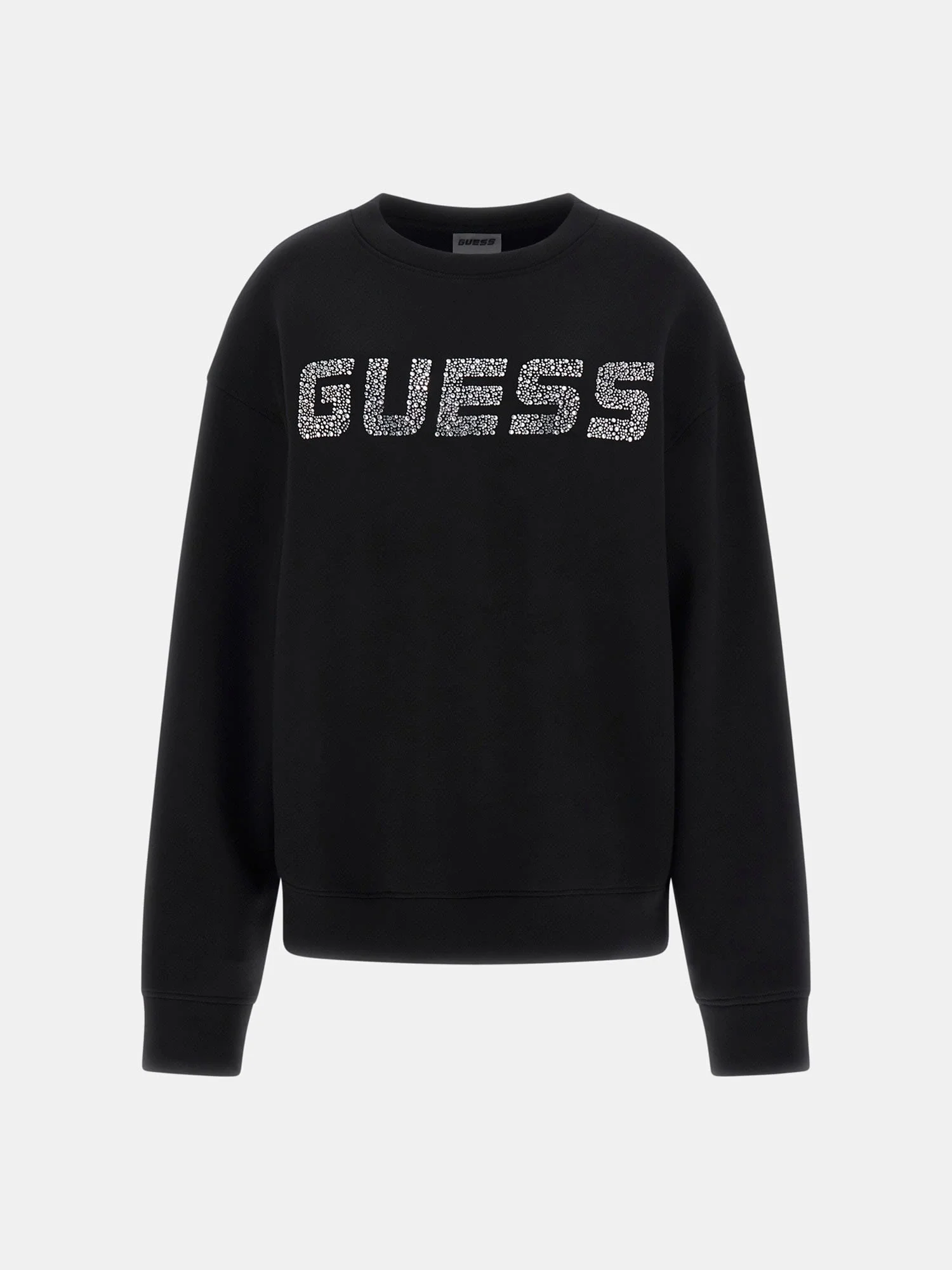 Guess Cecilia Kadın Siyah Aktif Scuba Sweatshirt V4BQ15K7UW2-JBLK