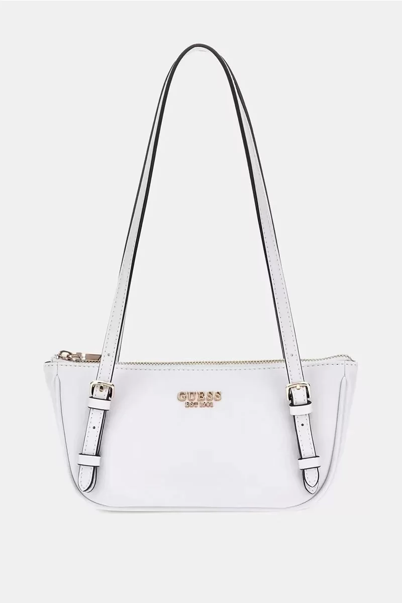 Guess CERELIA MINI SHOULDER SATCHEL Kadın Beyaz Mini Çanta HWBG9645760-WHI