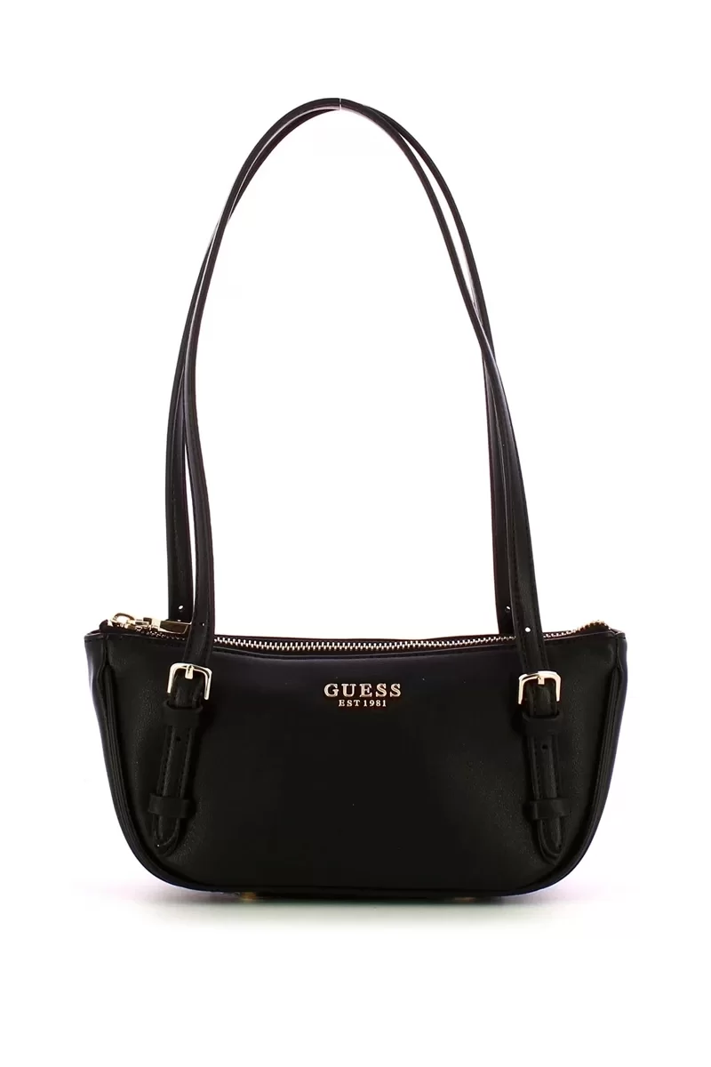 Guess CERELIA MINI SHOULDER SATCHEL Kadın Siyah Mini Çanta HWBG9645760-BLA