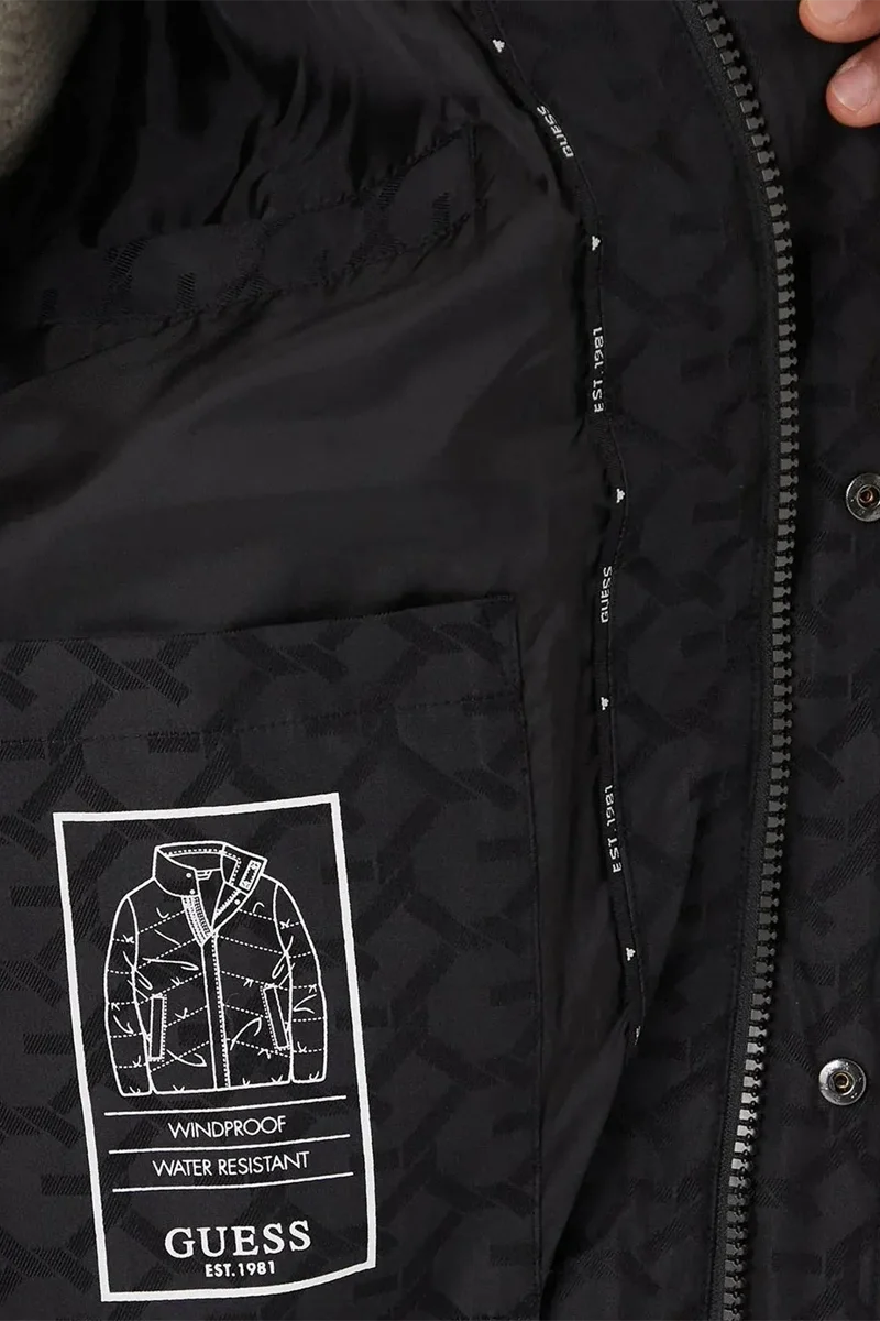 Guess Chain Erkek Antrasit Mont M5BL2MW2232-FJAE