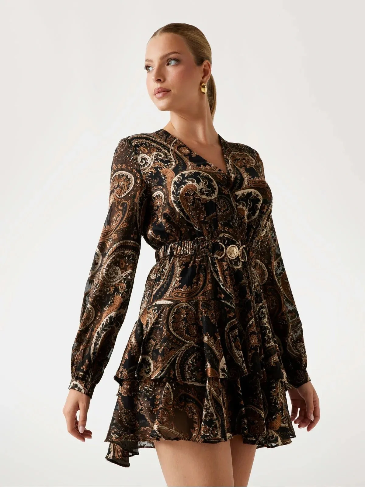 Guess Clarisse Kadın Çok Renkli Elbise W5BK53W2770-P1WT