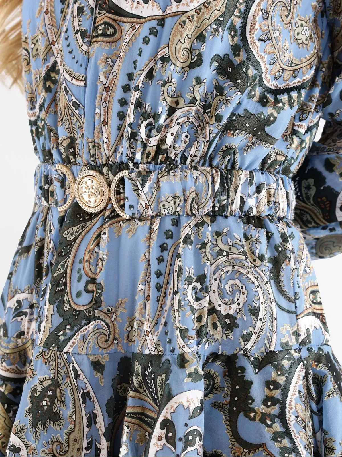 Guess Clarisse Kadın Çok Renkli Elbise W5BK53W2770-PB0P