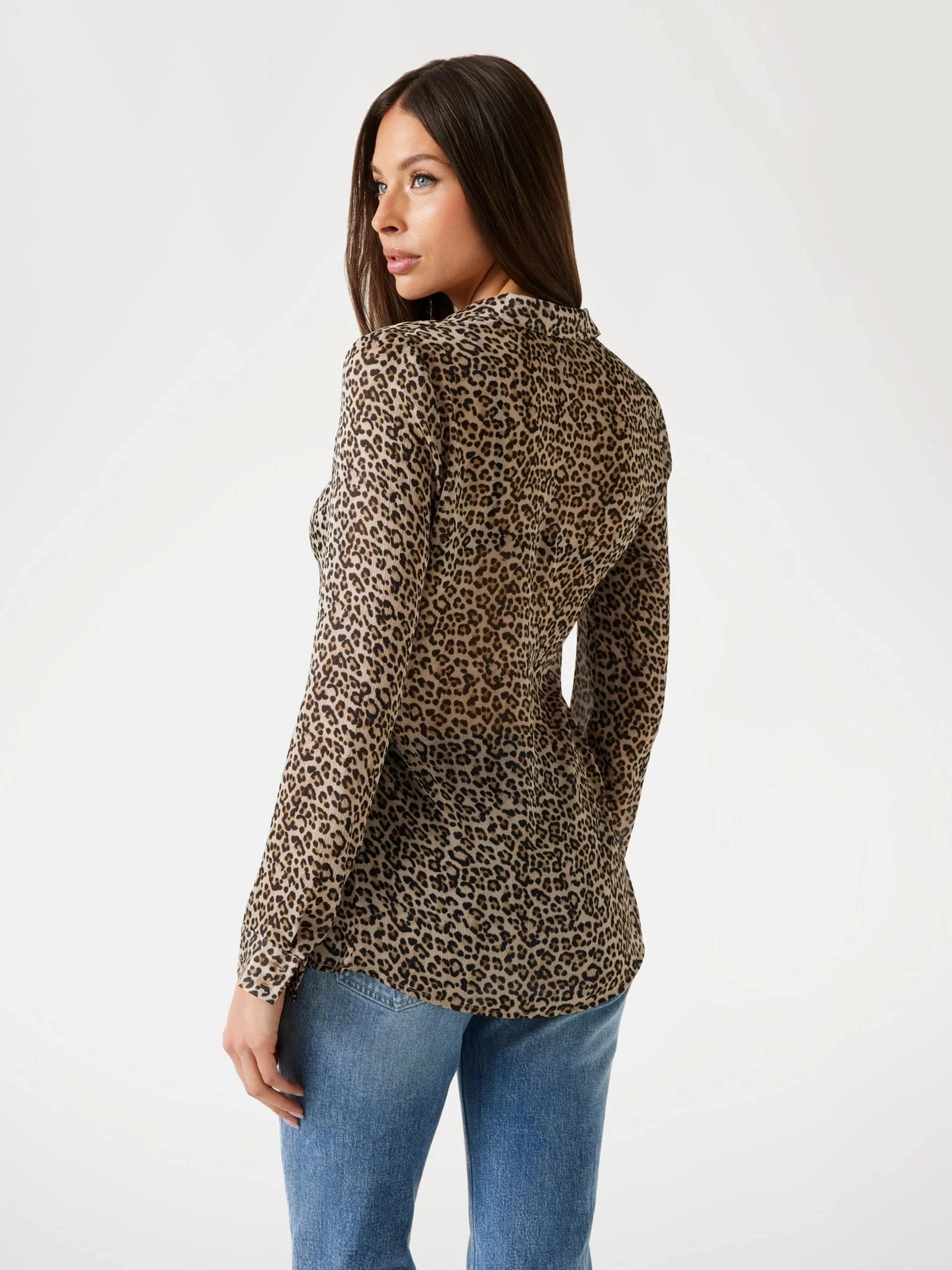 Guess Clouis Kadın Çok Renkli Relaxed Fit Gömlek W5YH0XWDW82-P1MM