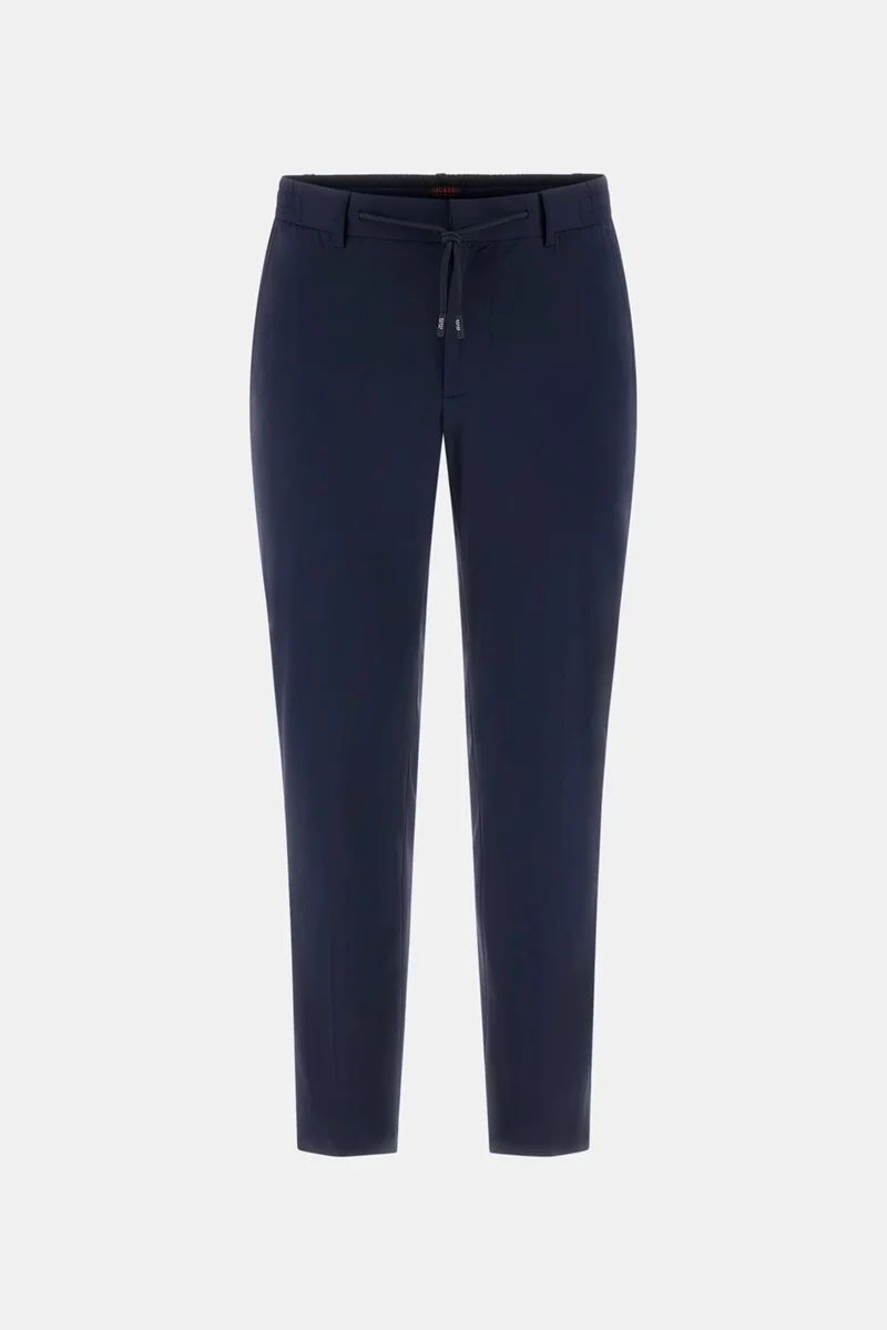 Guess Coulisse Erkek Siyah Slim Fit Pantolon M5BB75WHHO2-G7DC