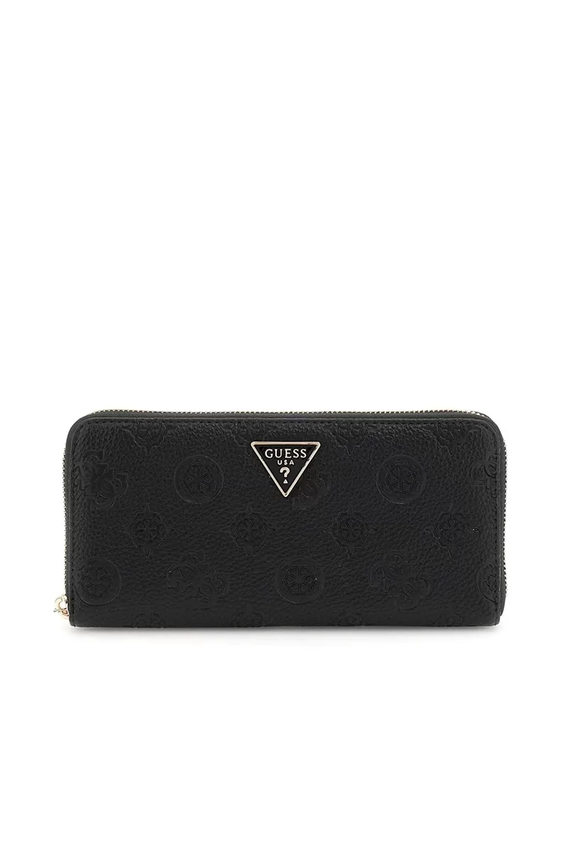 Guess CRESIDIA SLG LARGE Z Kadın Siyah Cüzdan SWPG9349146-BLA