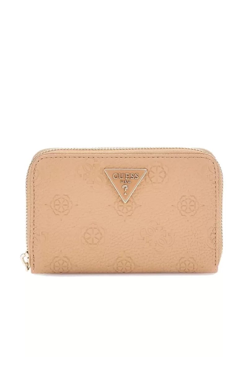 Guess CRESIDIA SLG MEDIUM ZIP AROUND Kadın Bej Cüzdan SWPG9349140-BEI