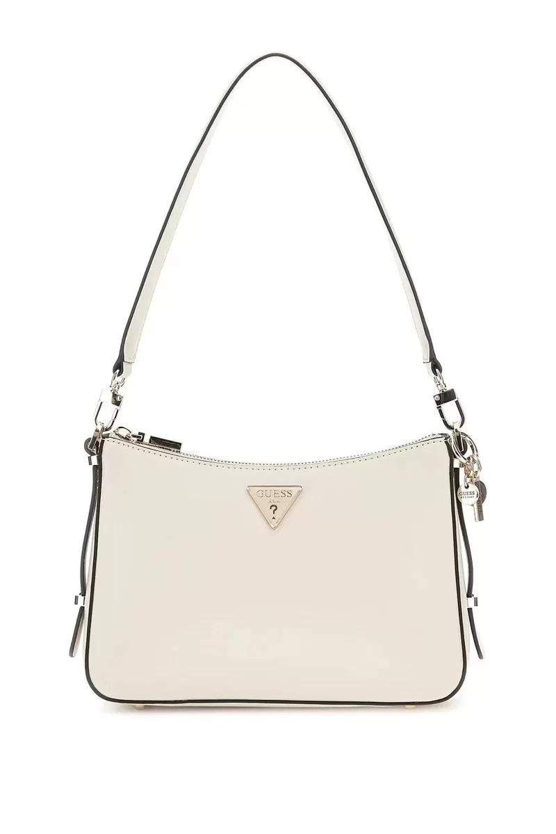 Guess Daryna Top Zıp Shoulder Bag Kadın Ekru Çapraz Çanta HWVG9493180-BON