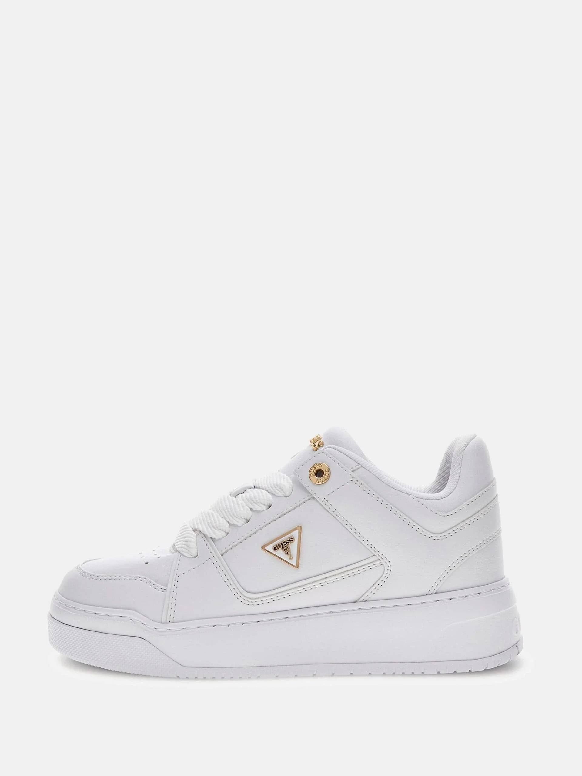 Guess Delove Kadın Beyaz Sneaker FLTDELELE12-WHITE