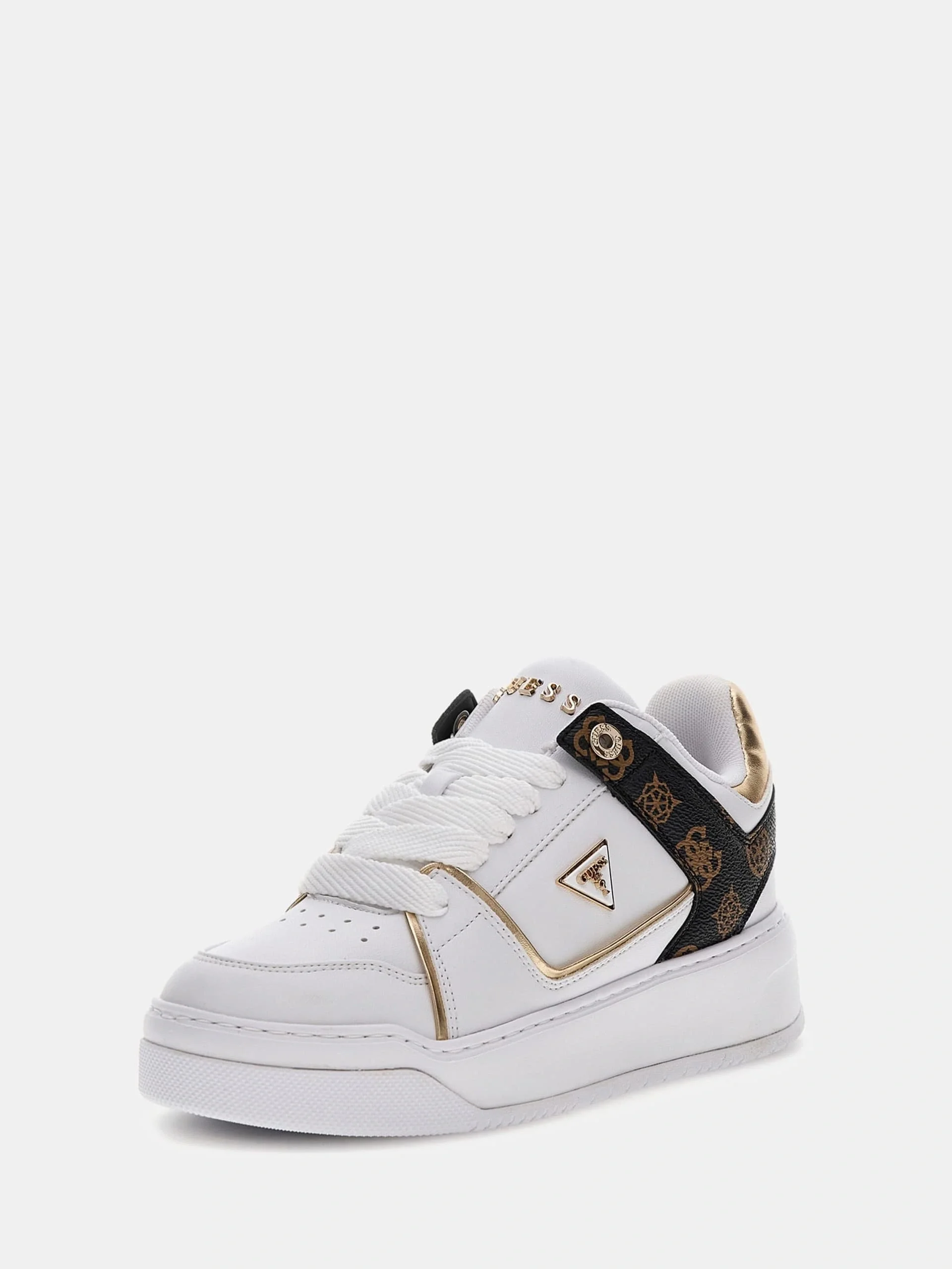 Guess Delove Kadın Beyaz Sneaker FLTDELFAL12-WHITE