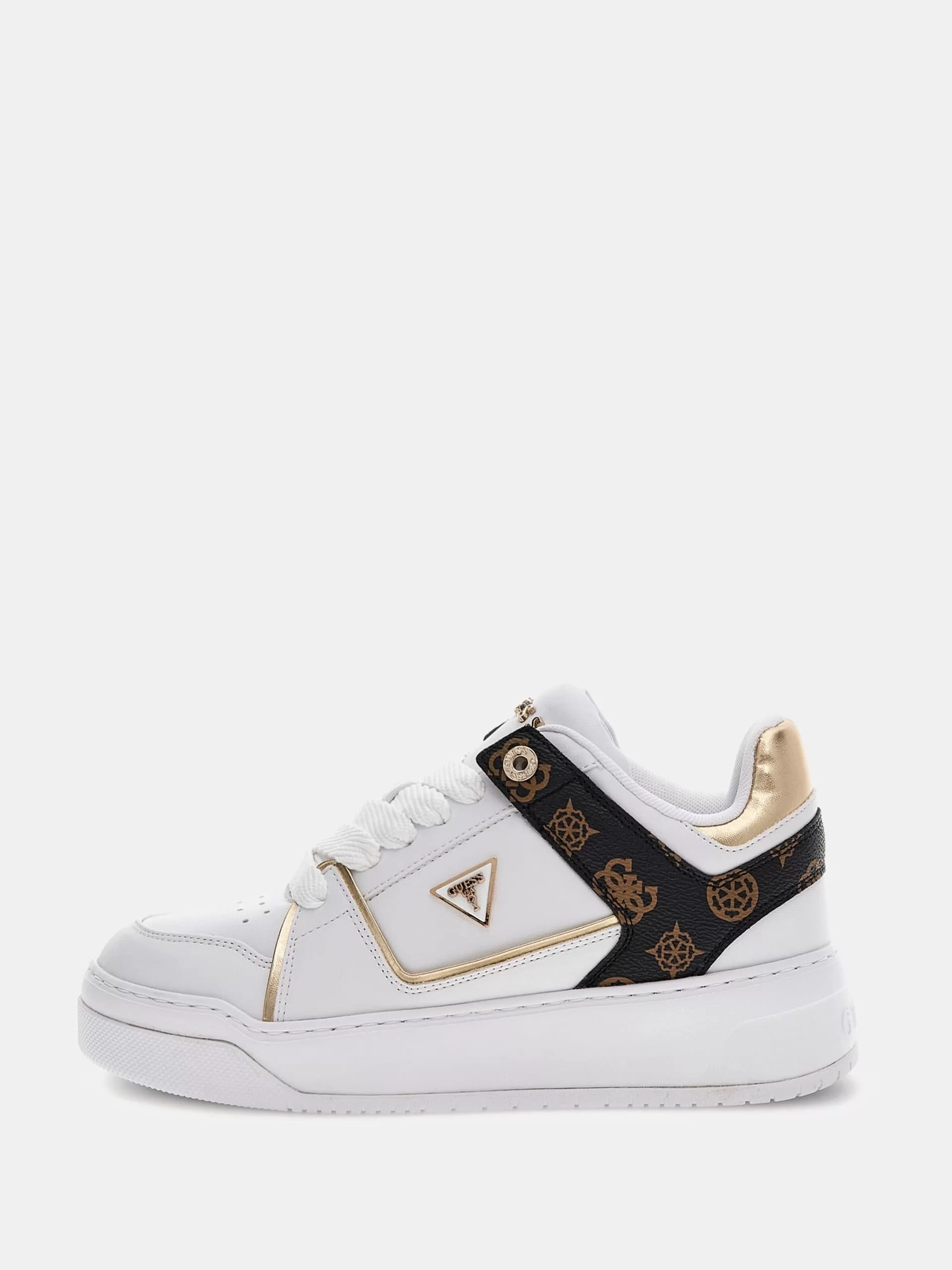 Guess Delove Kadın Beyaz Sneaker FLTDELFAL12-WHITE