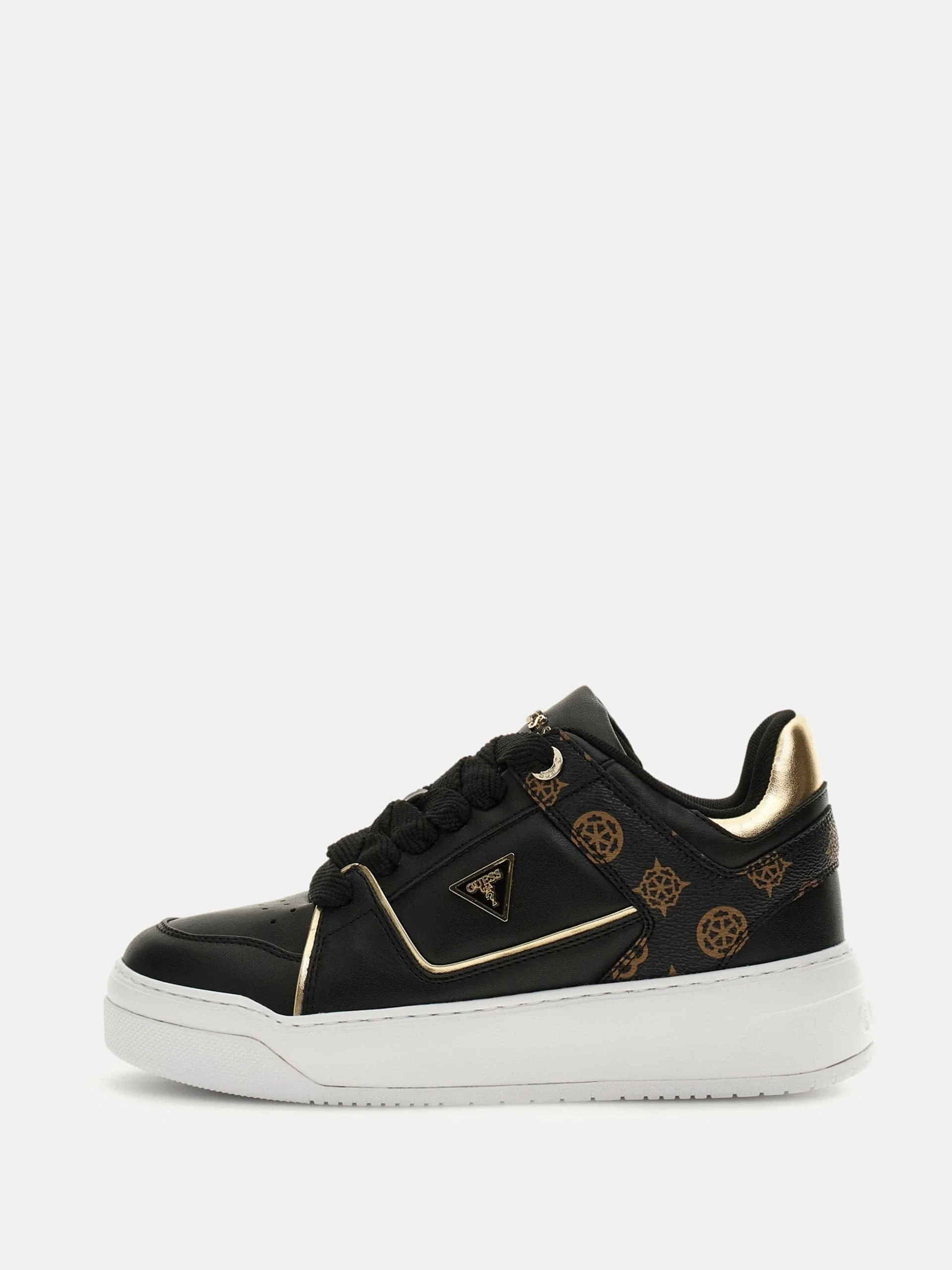 Guess Delove Kadın Siyah Sneaker FLTDELFAL12-BLACK