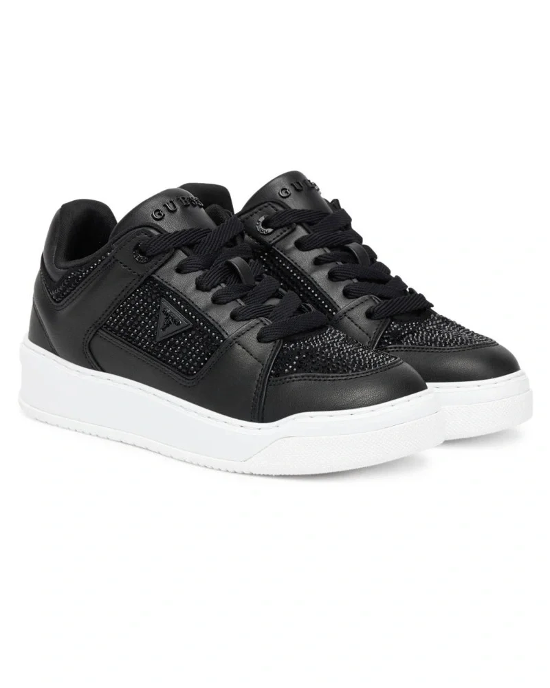 Guess Delove2 Kadın Siyah Sneaker FLTDL2LEA12-BLACK