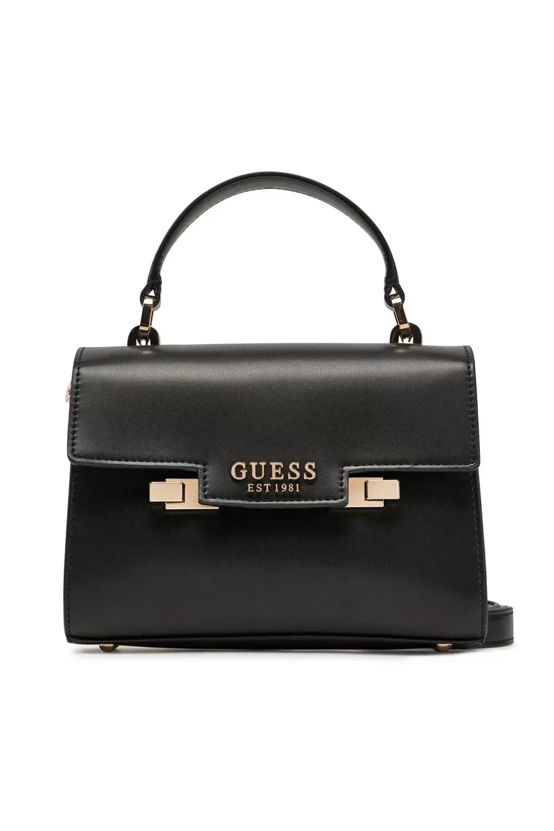 Guess ECO ALDITH MINI TOP HNDLE FLAP Kadın Siyah Mini Çanta HWEVG964178-BLA