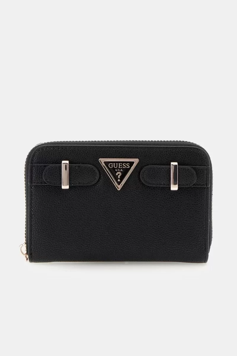 Guess ECO ALI SLG MEDIUM ZIP AROUND Kadın Siyah Cüzdan SWBG9511140-BLA