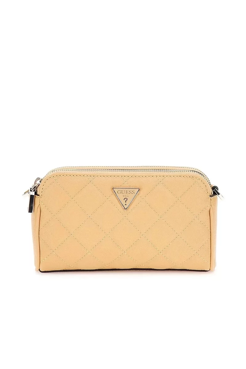 Guess Eco Carly Mınıı Status Xbody Kadın Bej Mini Çanta HWEQG950973-BEI
