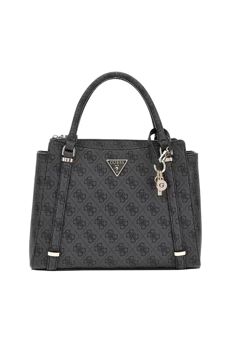 Guess Eco Erıca 2 Comp Satchel Kadın Antrasit El Çantası HWESG951006-CLO