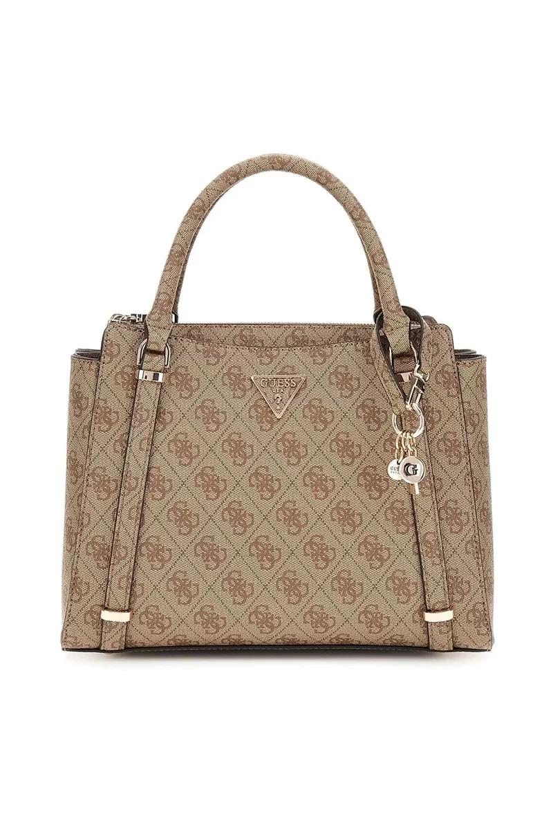 Guess Eco Erıca 2 Comp Satchel Kadın Kahverengi El Çantası HWESG951006-LTL