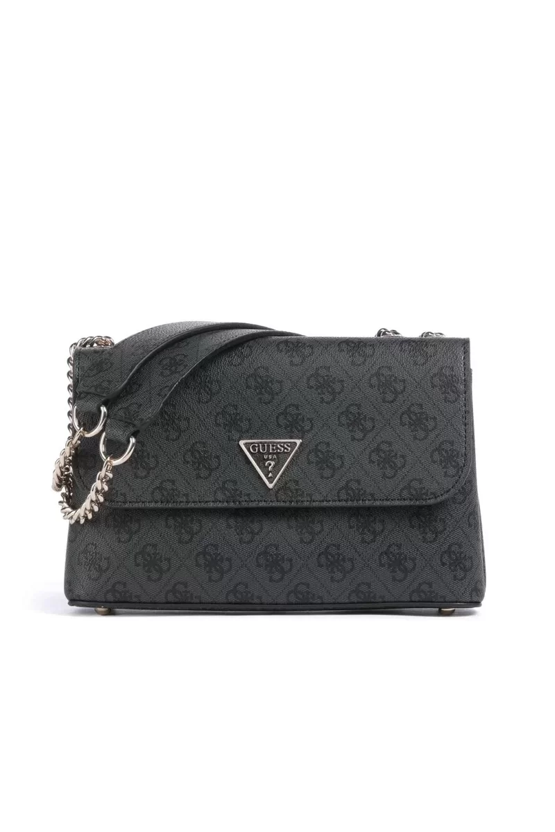 Guess ECO ERICA CNVRTBLE XBODY FLAP Kadın Antrasit Çapraz Çanta HWESG951020-CLO