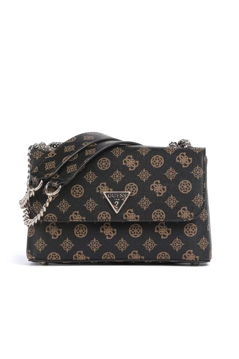 Guess ECO ERICA CNVRTBLE XBODY FLAP Kadın Kahverengi Çapraz Çanta HWEPG951020-MLO