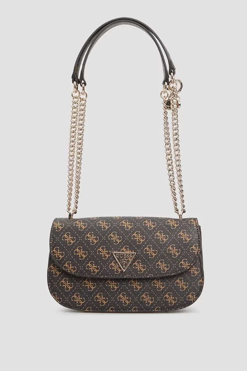 Guess ECO ERICA CNVRTBLE X Kadın Kahverengi Omuz Çantası HWEQG951021-BNL