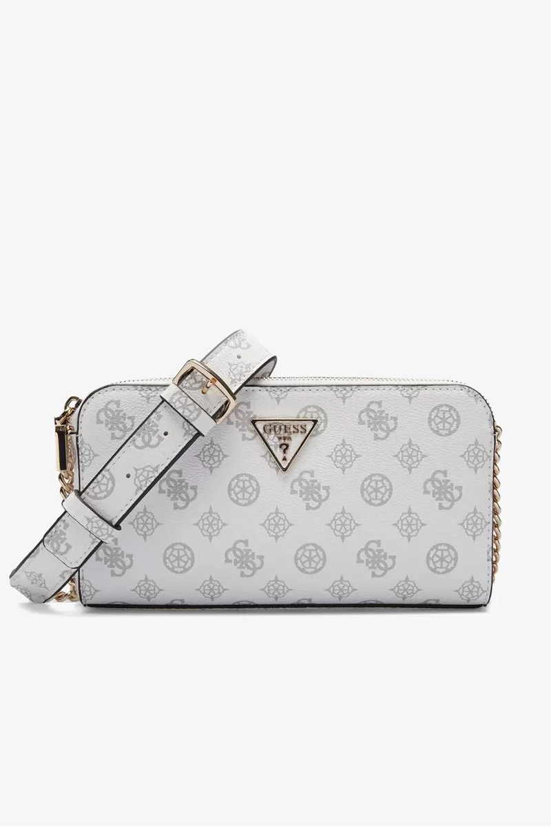Guess Eco Erıca Status Crossbody Kadın Beyaz Çapraz Çanta HWEPG951012-WLO