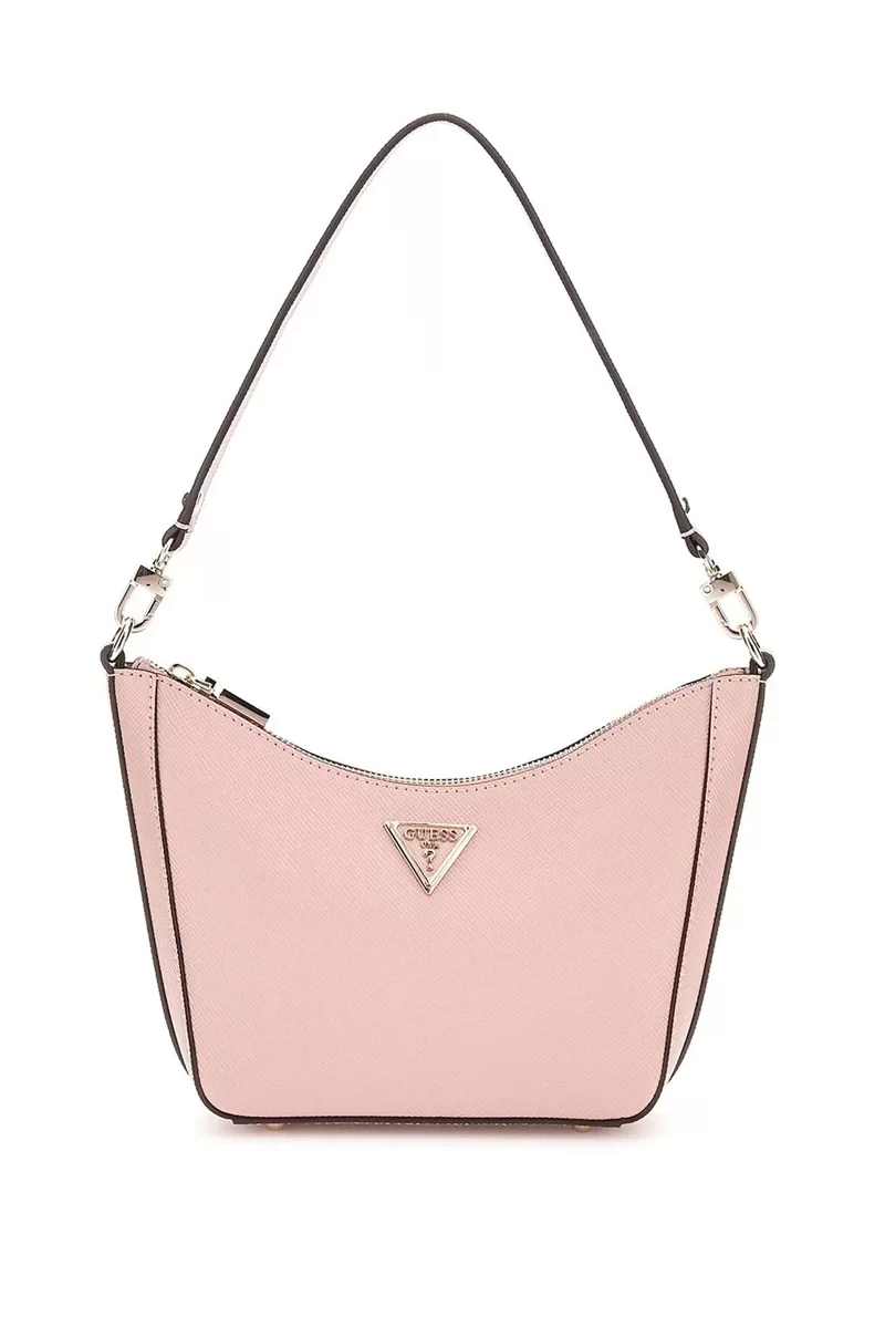 Guess Eco Glorıana Top Zıp Shldr Bag Kadın Leylak Rengi Omuz Çantası HWEZG951218-MAU