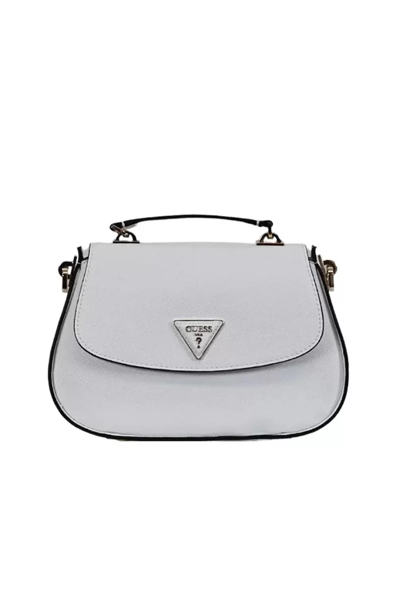 Guess ECO JAZLYNN TOP HANDLE FLAP Kadın Beyaz El Çantası HWEZG952320-WHI