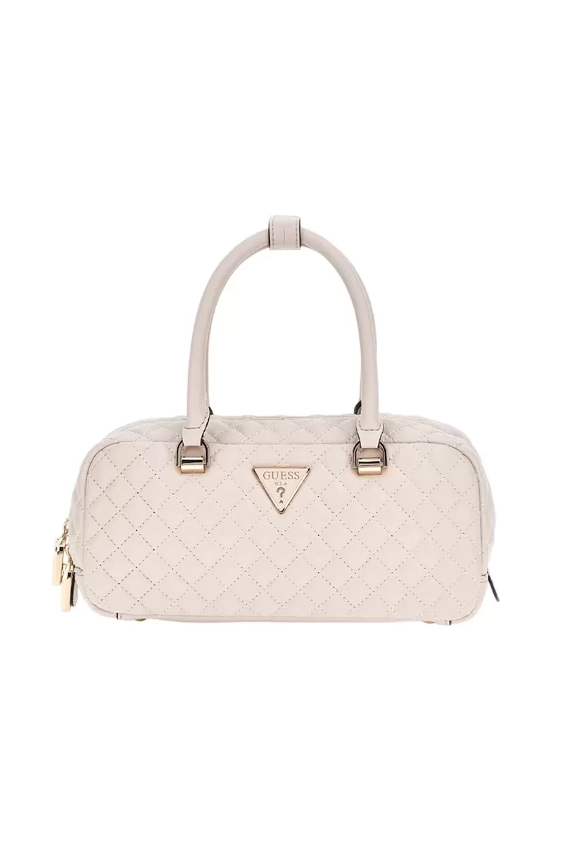 Guess ECO RIANEE SATCHEL Kadın Krem El Çantası HWEQG954105-STO