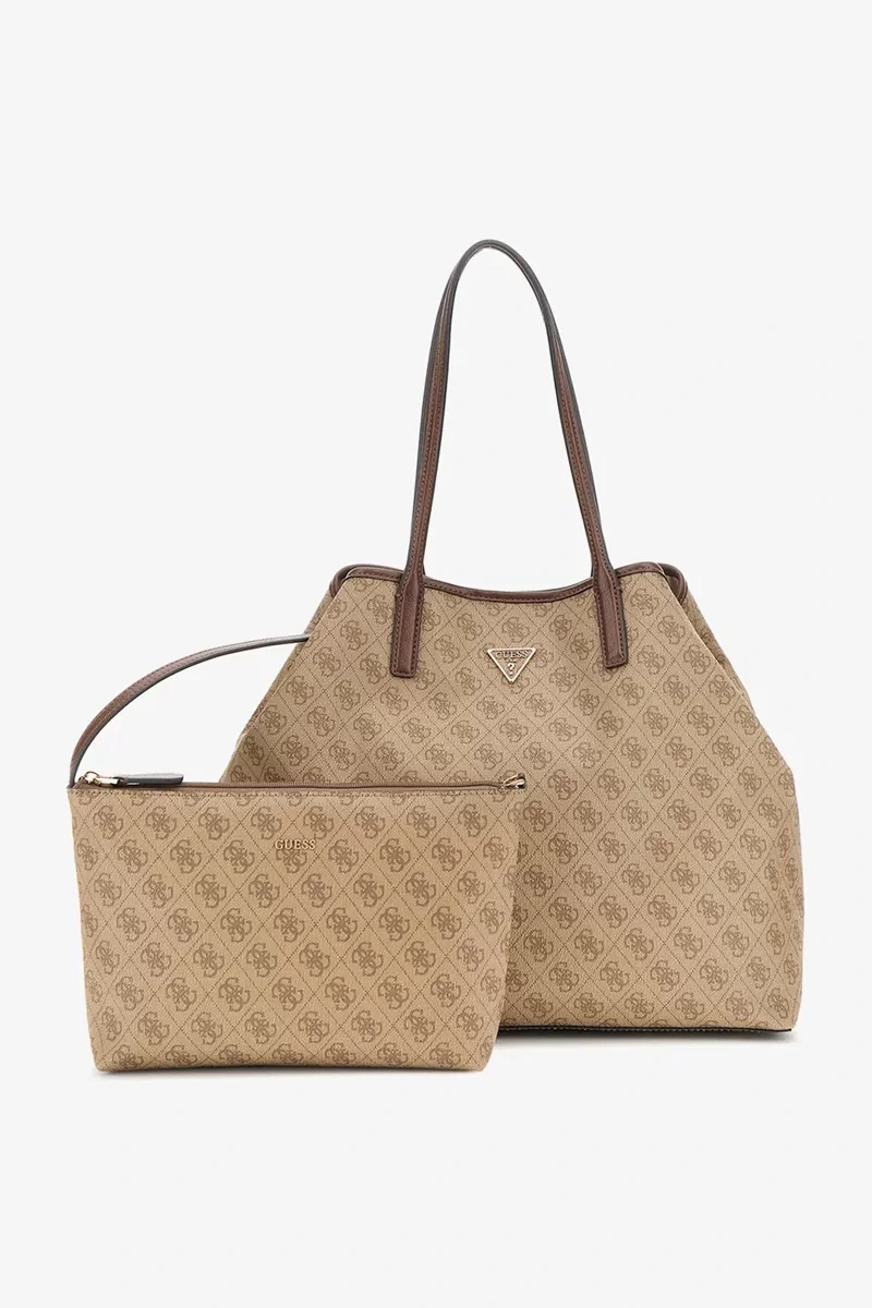 Guess VICTTORIA LRG 2 IN 1 Kadın Kahverengi El Çantası HWESG951429-LGW