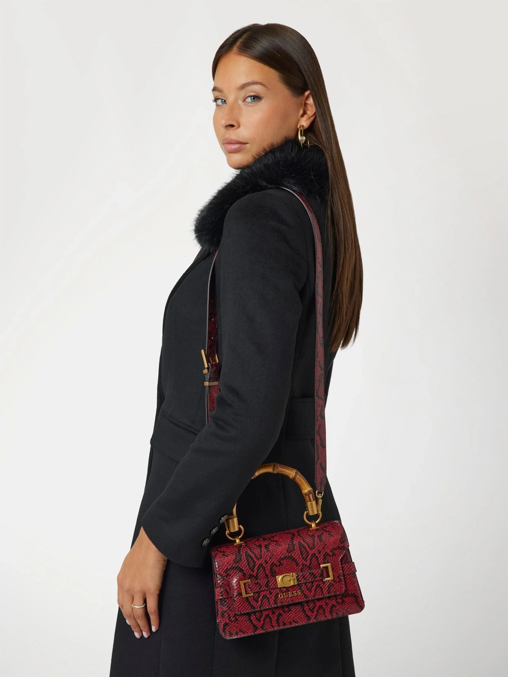 Guess Eire Kadın Kırmızı El Çantası HWKP9506200-RED