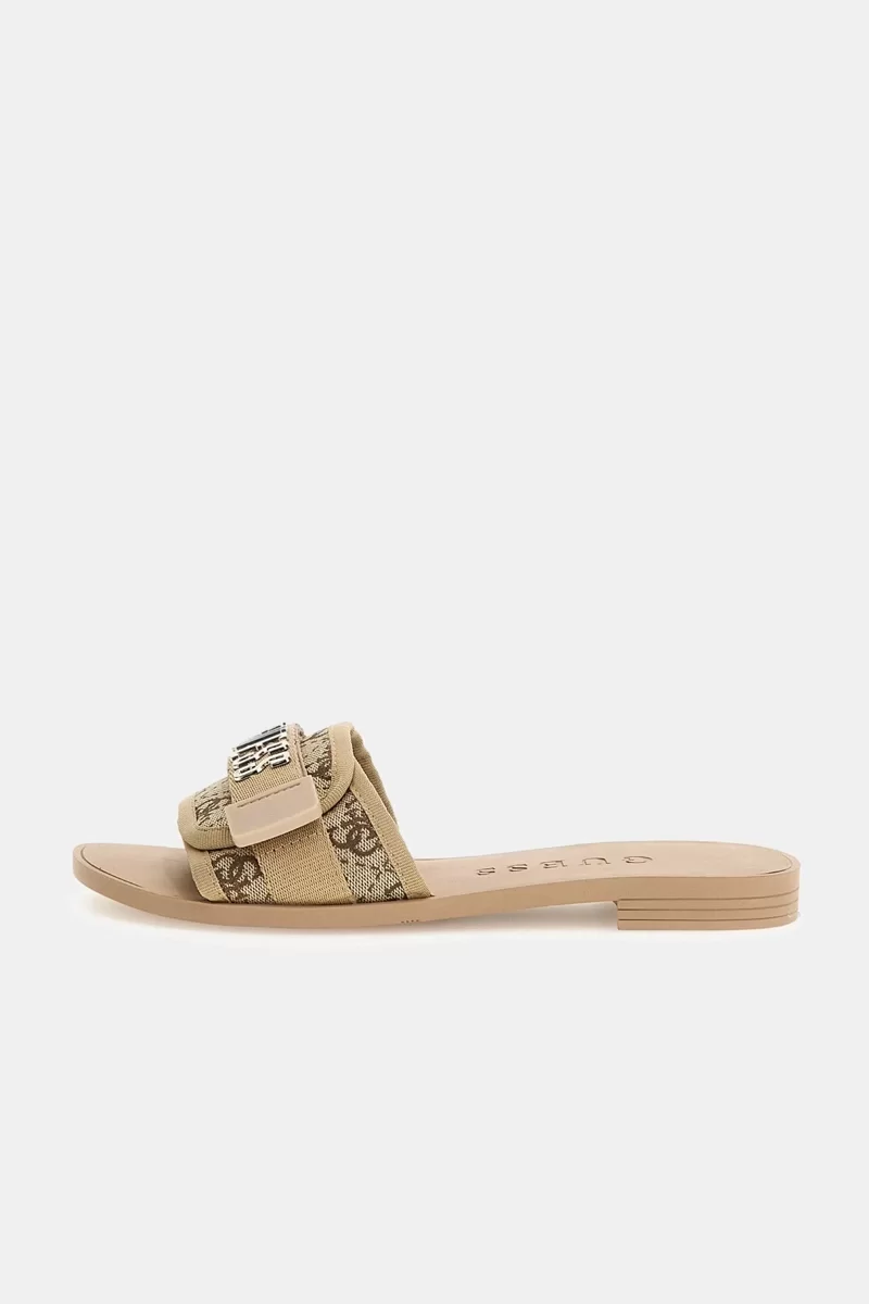 Guess ELYZE4 Kadın Sarı Terlik FLJELYLEL19-GOLD