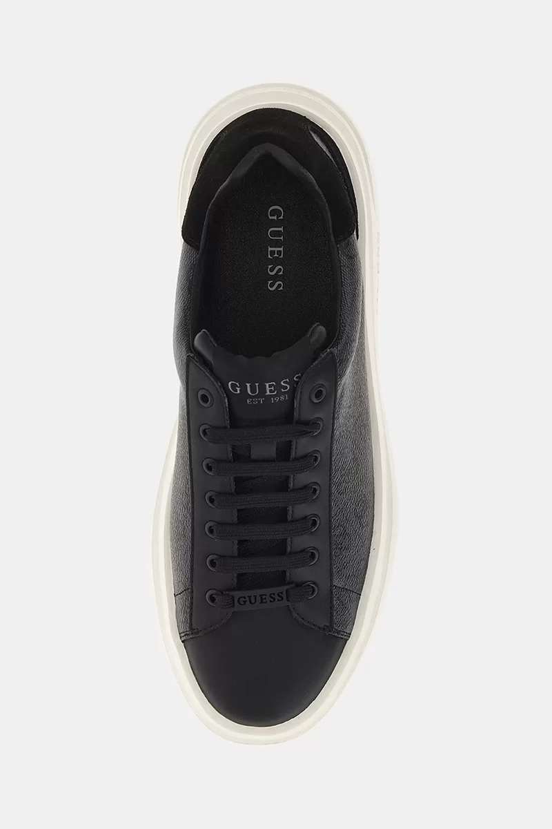 Guess ELBA Erkek Siyah Sneaker FMPVIBFAL12-BLACK