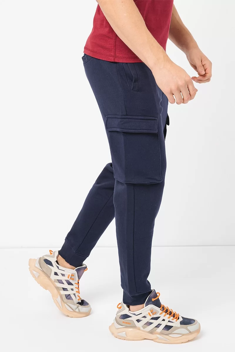 Guess Aldwın Cargo Pant Erkek Lacivert Eşofman Altı Z4YB08K9V31-DPM
