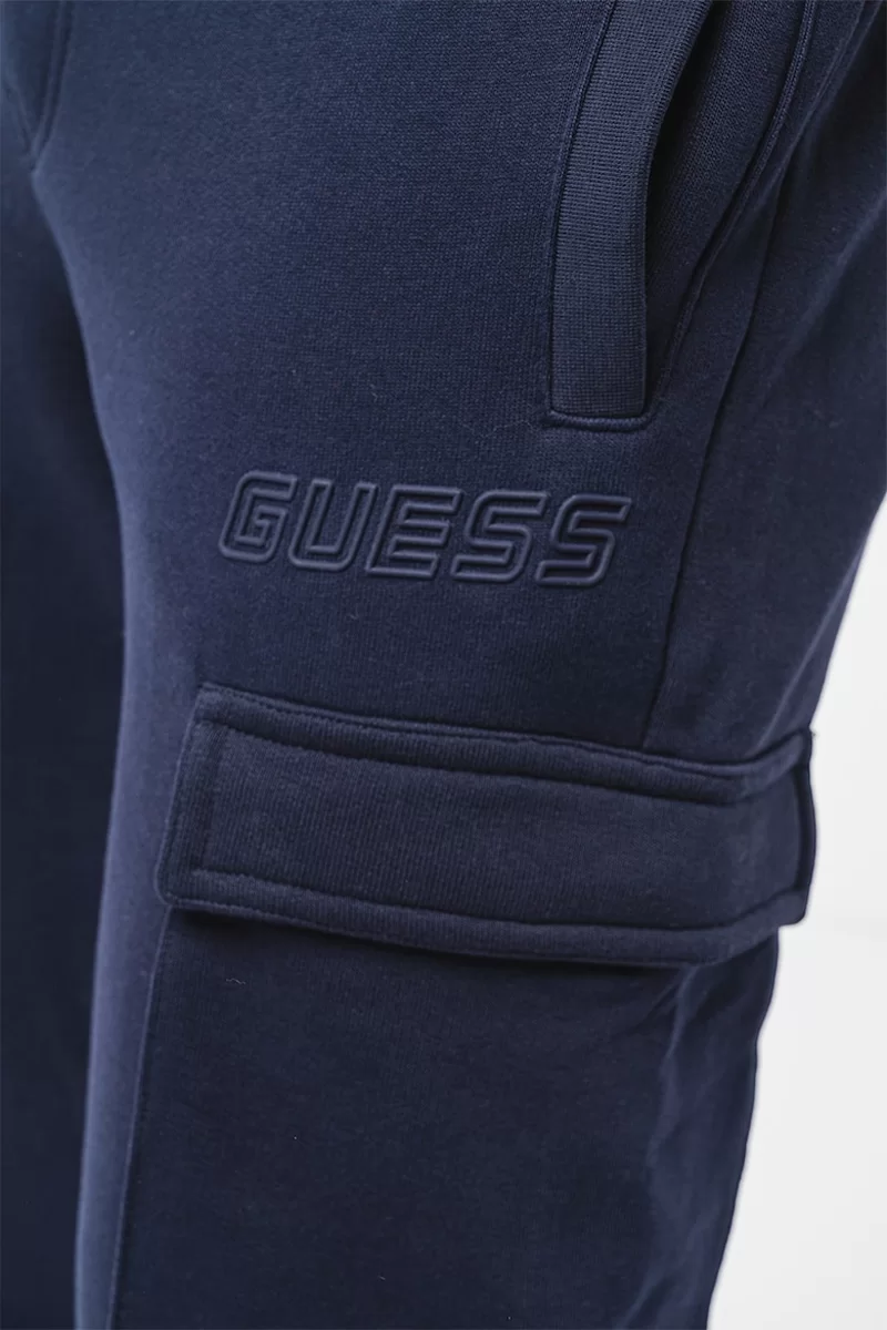 Guess Aldwın Cargo Pant Erkek Lacivert Eşofman Altı Z4YB08K9V31-DPM