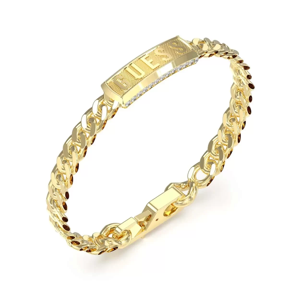 Guess Erkek Altın Rengi Erkek Bileklik JGUJUMB05015JWYGS