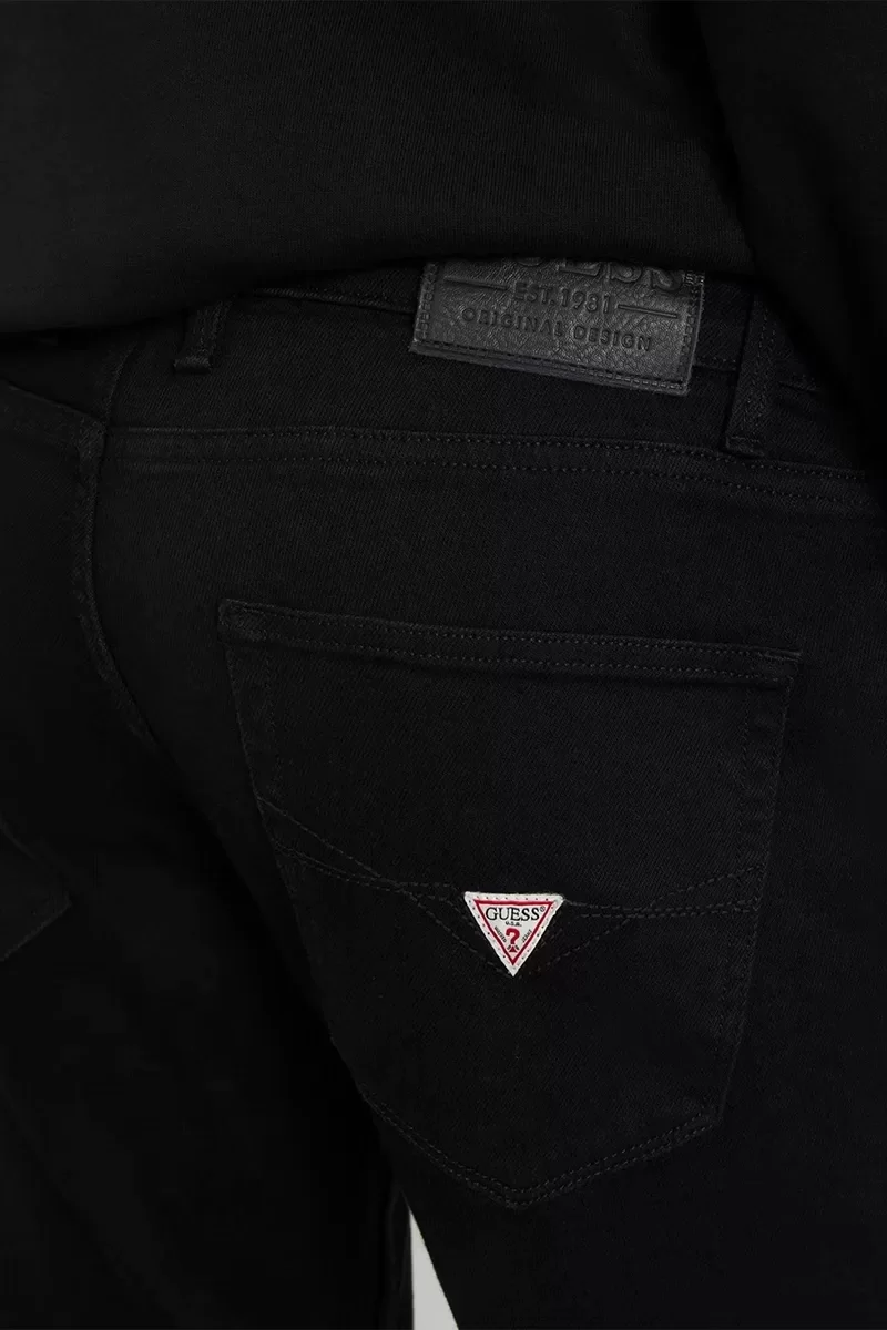 Guess Angels Erkek Siyah Jeans M2YAN2D4Q51-2CRB