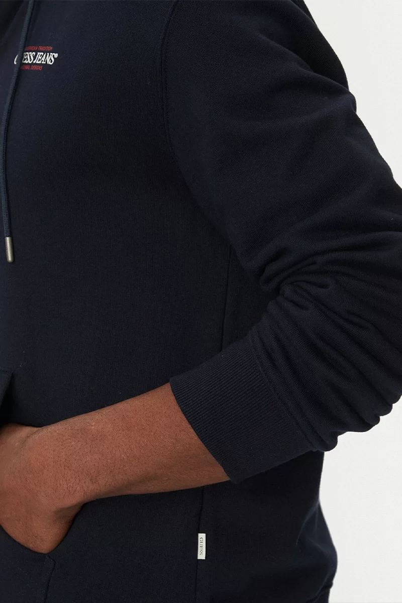 Guess Jeans GJ ZIP HOOD REG AM TRAD SWEAT Erkek Lacivert Eşofman Üstü M5RQ45KCPR1-A71W