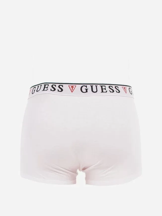 Guess BRIAN HERO BOXER TRUNK 3 PACK Erkek Beyaz Boxer U97G01KCD31-A009