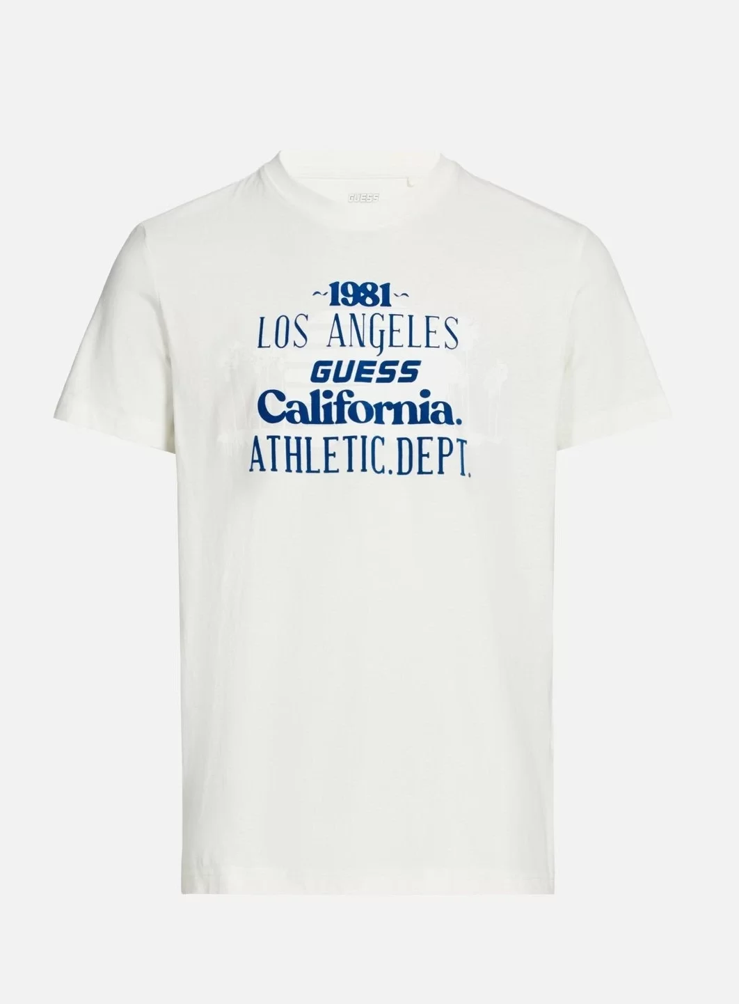 Guess CATMINT CN T-SHIRT Erkek Beyaz T-shirt Z5GI16I3Z14-G018