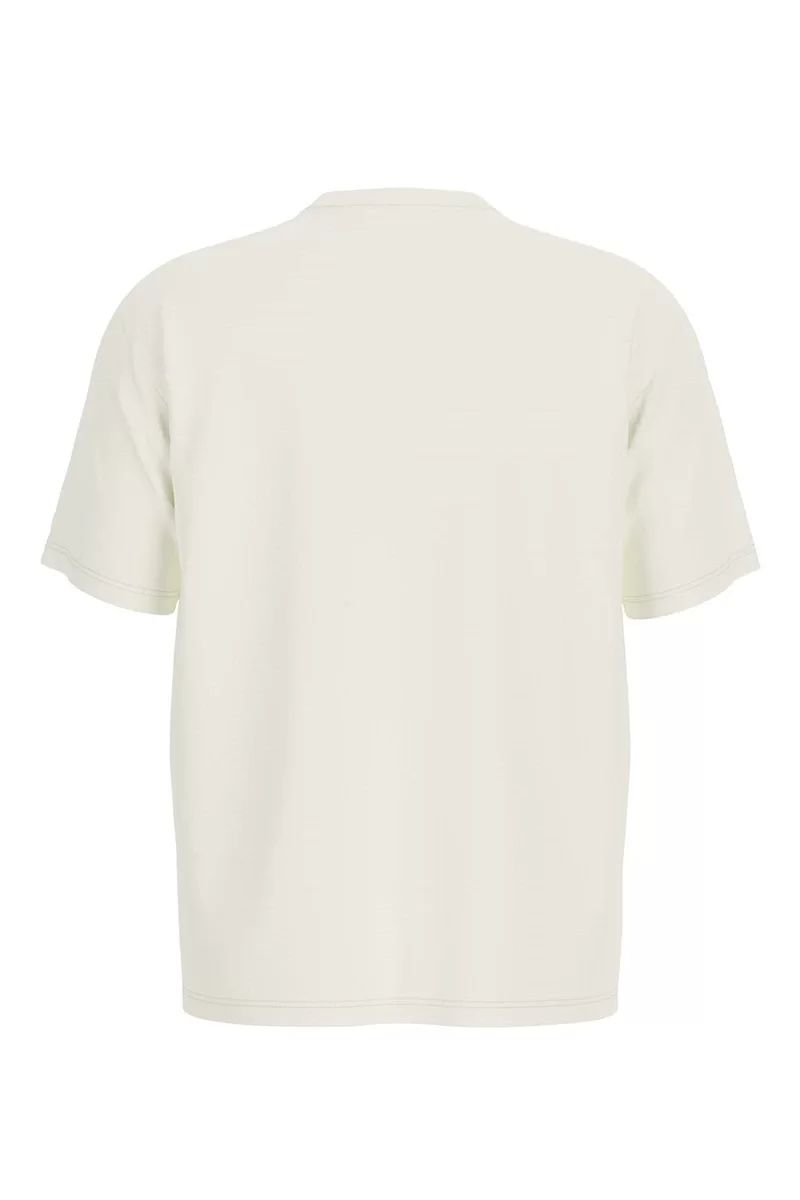 Guess KANDOR CN T-SHIRT Erkek Beyaz T-shirt Z5RI13KCE21-G018