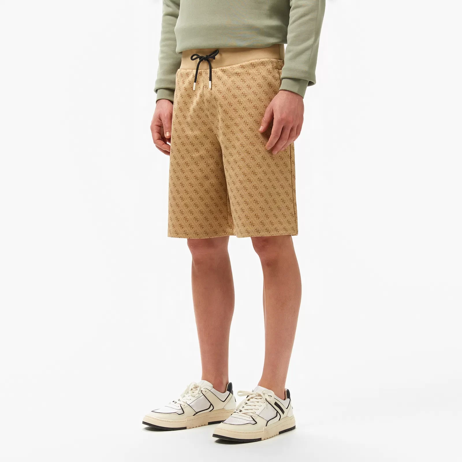 Guess KORBIN SHORT Erkek Bej Şort Z4YD03FL04Q-P13W